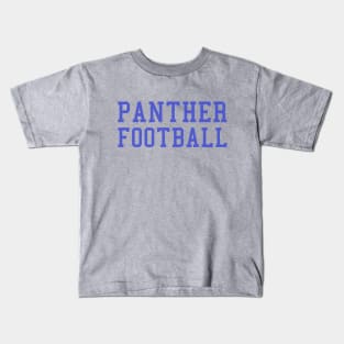 PANTHER FOOTBALL (BLUE) Kids T-Shirt